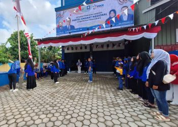 Peringatan HUT ke-80 RI di DPD PAN Pringsewu