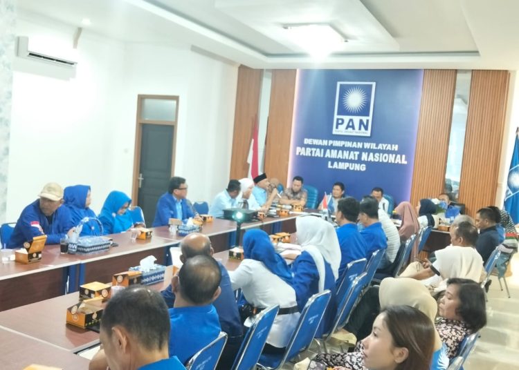 DPW PAN Lampung Gelar Rapat Pematangan Semarak PAN Walk 30 Agustus 2025