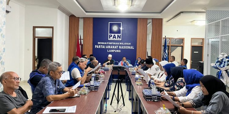 Ketua DPW PAN Lampung M. Hazizi Ucapkan Bela Sungkawa di HUT ke-27 PAN