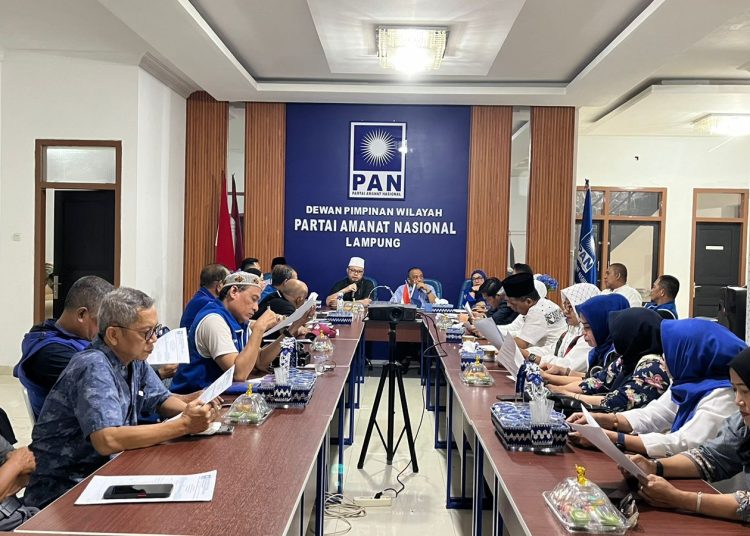 Ketua DPW PAN Lampung M. Hazizi Ucapkan Bela Sungkawa di HUT ke-27 PAN