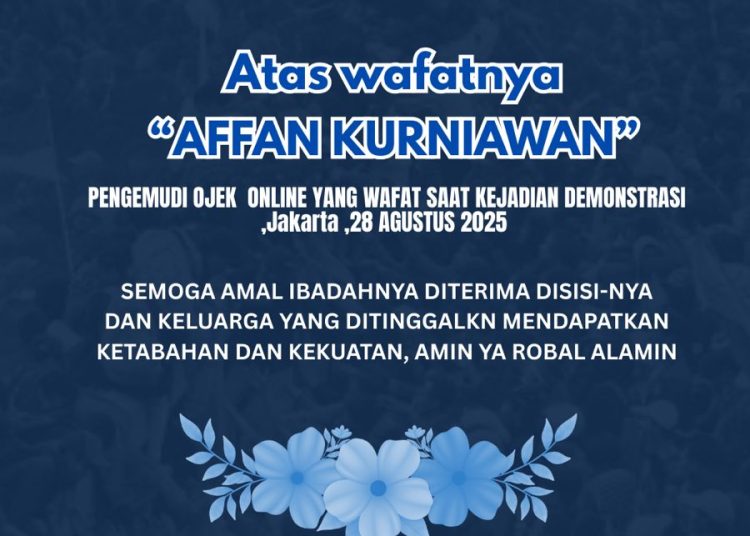 Ketua DPW PAN Lampung M. Hazizi Ucapkan Bela Sungkawa di HUT ke-27 PAN