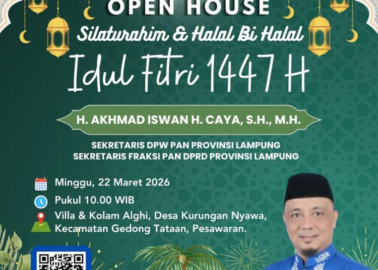 Undangan Open House, Silaturahmi dan Halal Bi Halal