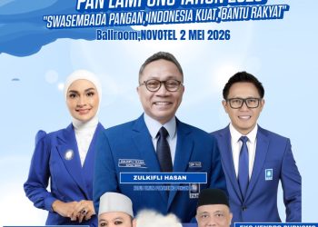 PAN Lampung Gelar Konsolidasi Akbar di Novotel, 1.500 Kader Siap “Satu Komando”