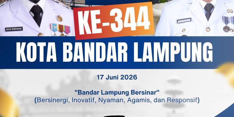 BM PAN Menyampaikan Selamat HUT ke-344 Kota Bandar Lampung pada 17 Juni 2026