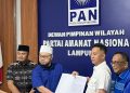 DPP PAN Resmi Tetapkan Galang Putra Rahman sebagai Calon Wakil Bupati Way Kanan