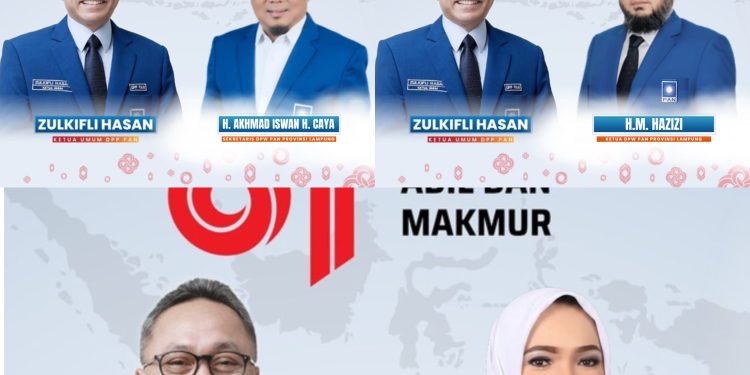 Keluarga Besar DPW PAN Provinsi Lampung & Fraksi PAN DPRD Provinsi Lampung: Dirgahayu Republik Indonesia ke-81!